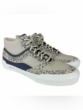 Sperry Soletide Mid Seacycled Sneakers Women’s Size 11 Gray Tan Shoes STS87848